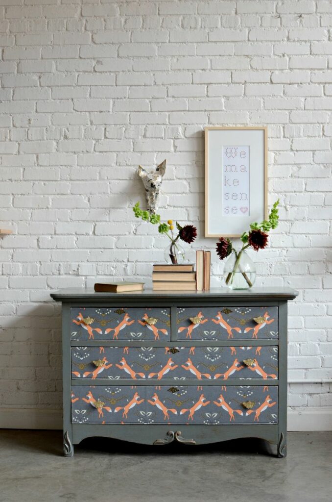 Dresser Upcycle Diy Home Decor Spoonflower Blog