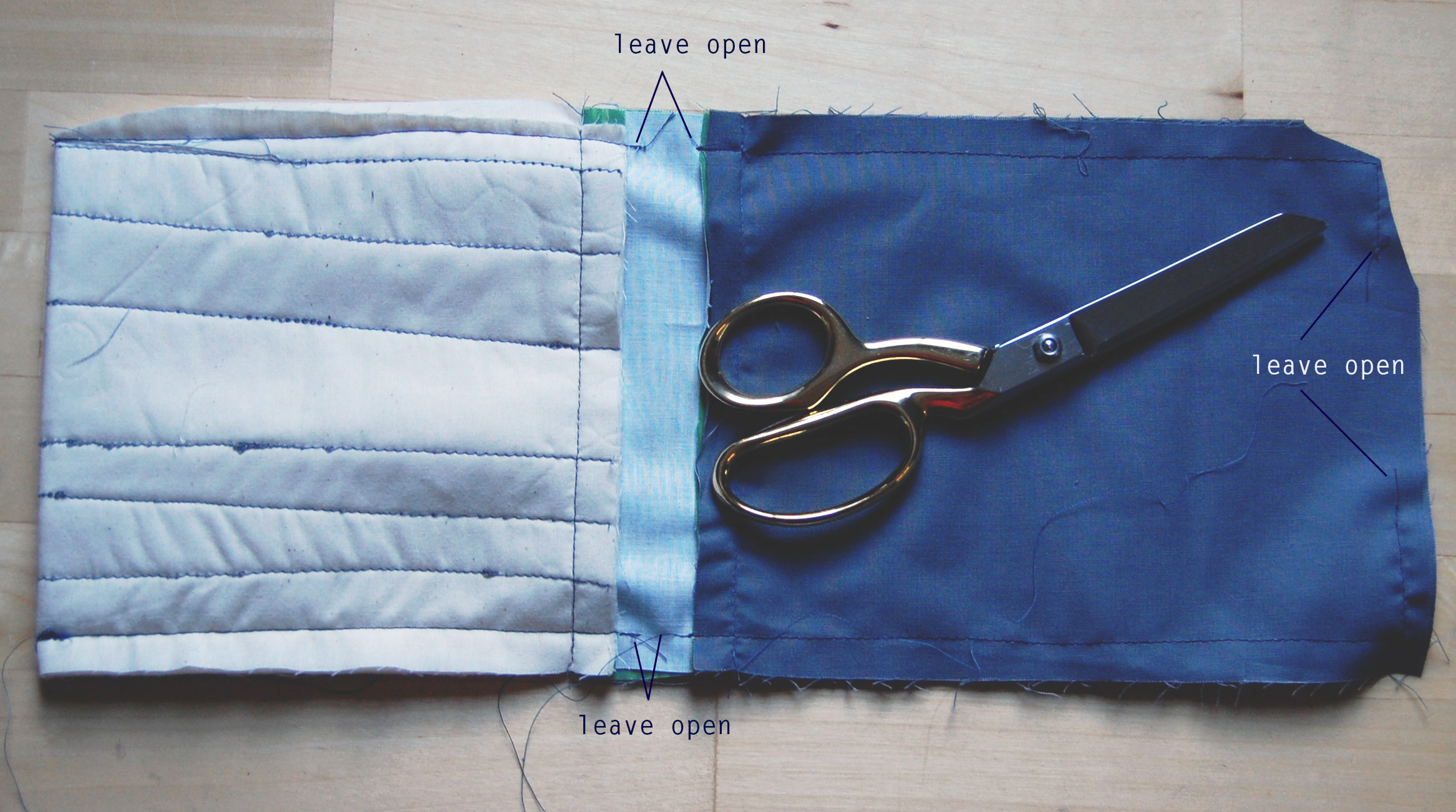 Tutorial: Quilted Drawstring Bag | Spoonflower Blog