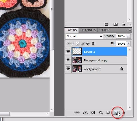 A screenshot of how to create a duplicate layer in Photoshop