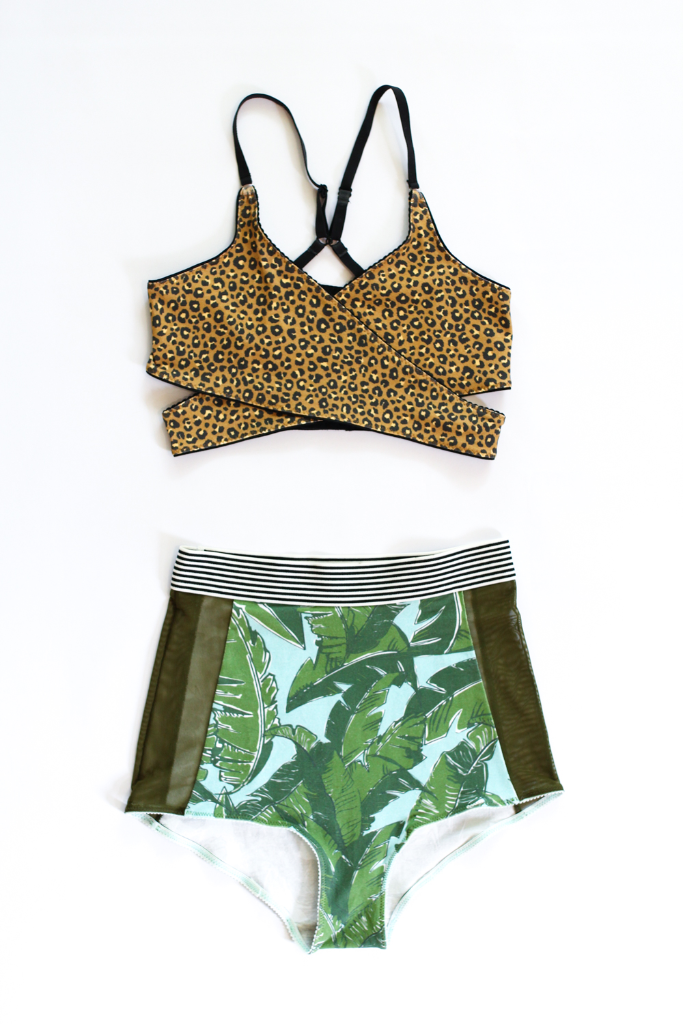 Make your own bralettes and briefs with Spoonflower's new Cotton Spandex Jersey!