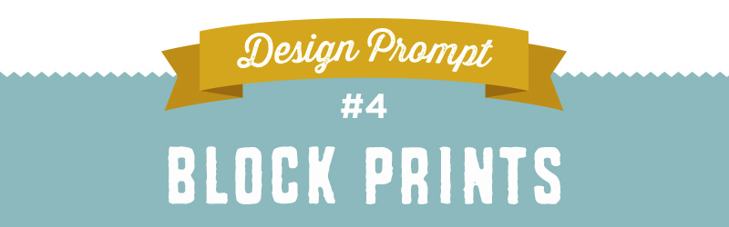 Design-A-Day SpoonChallenge Day 4: Block Prints