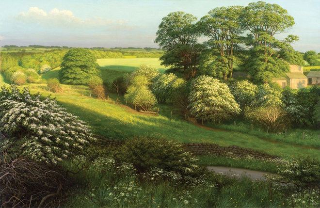 Landscape 2008 by Raymond Booth via The Fine Art Society