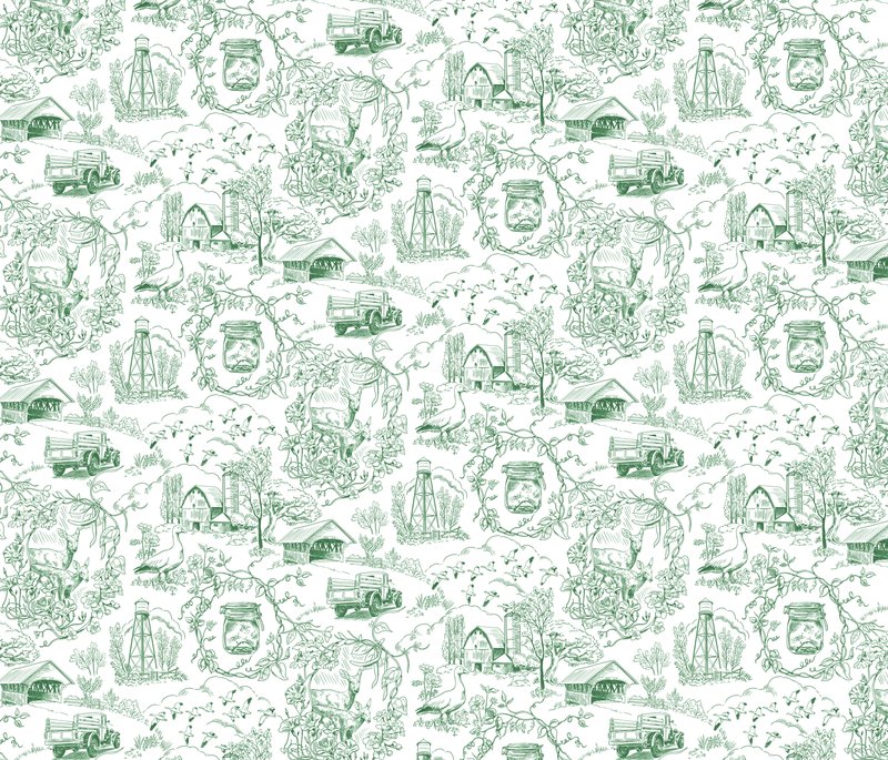 Country life toile by vinpauld