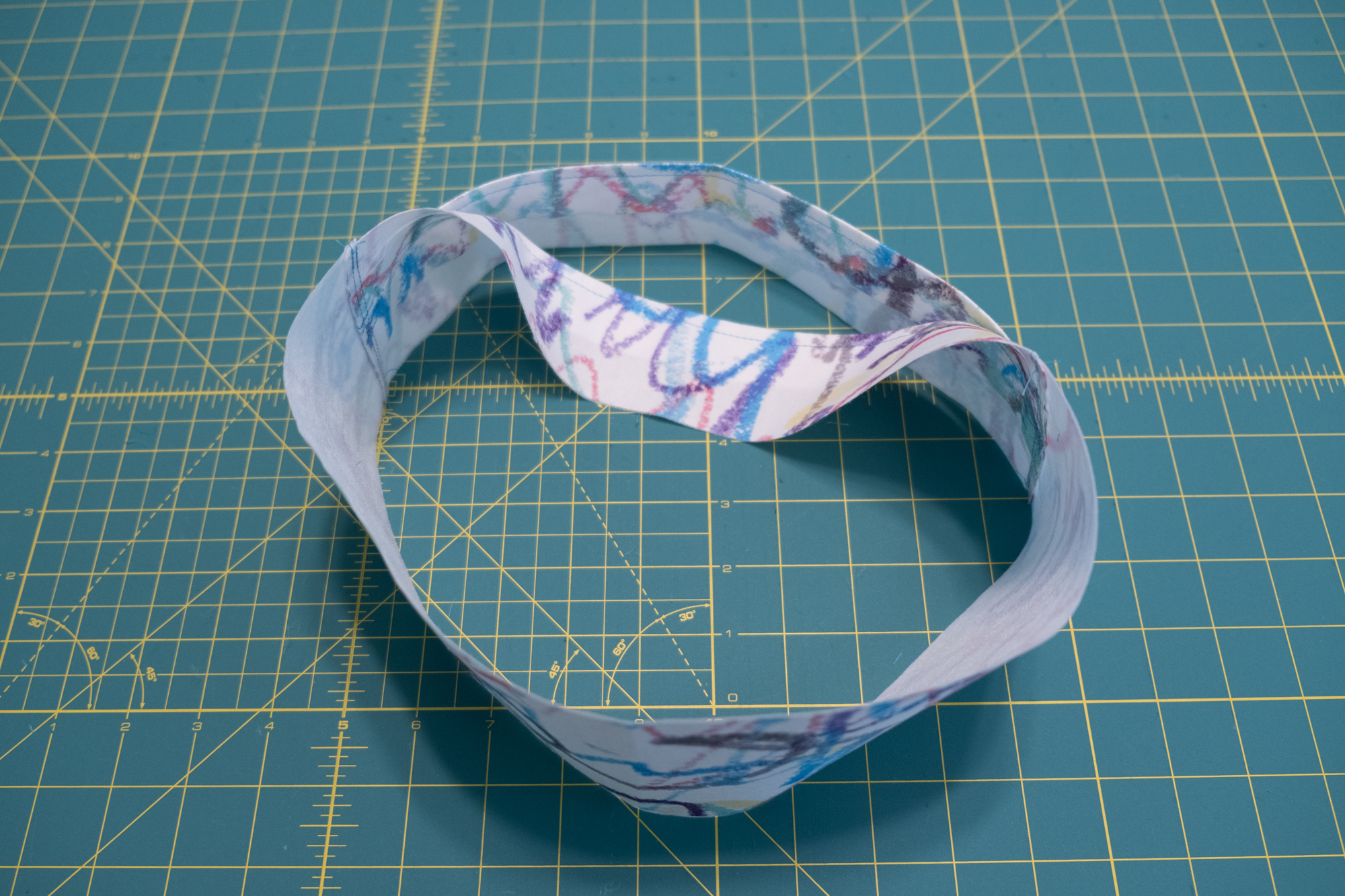 Stitch the ends together to make a circle | Spoonflower Blog