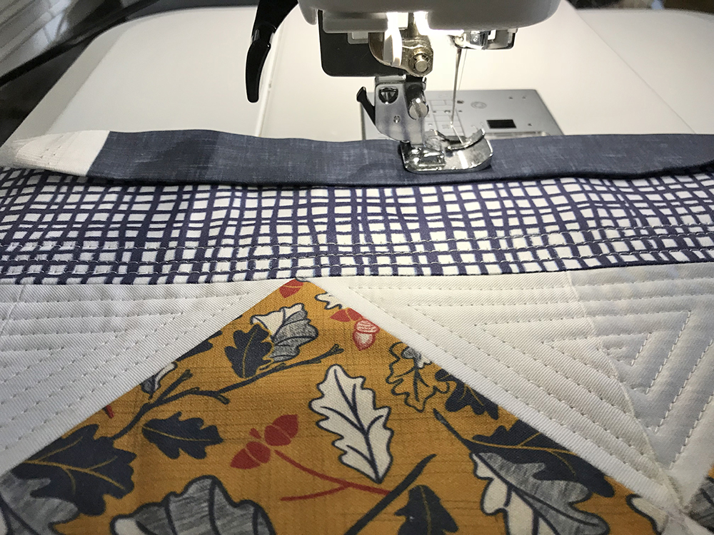 Attach the quilt binding | Spoonflower Blog