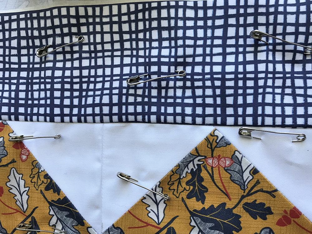 Baste your placemat layers | Spoonflower Blog