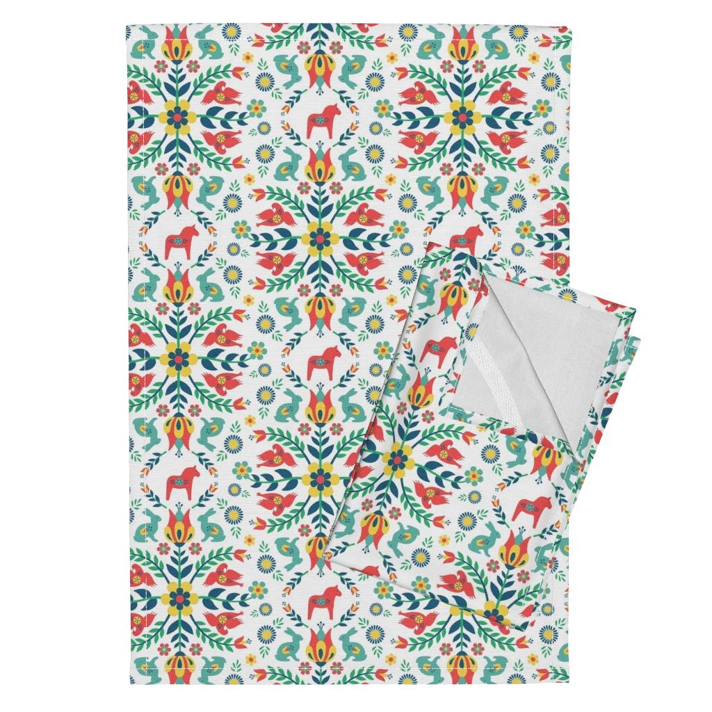 50 tea towels for everyone on your list | Spoonflower Blog