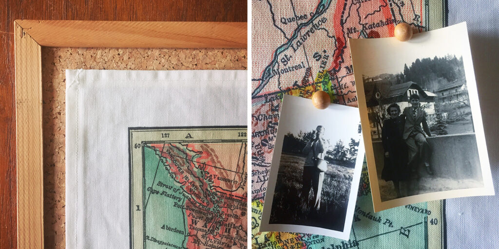 Embroidered map by Robert Mahar | Spoonflower Blog 