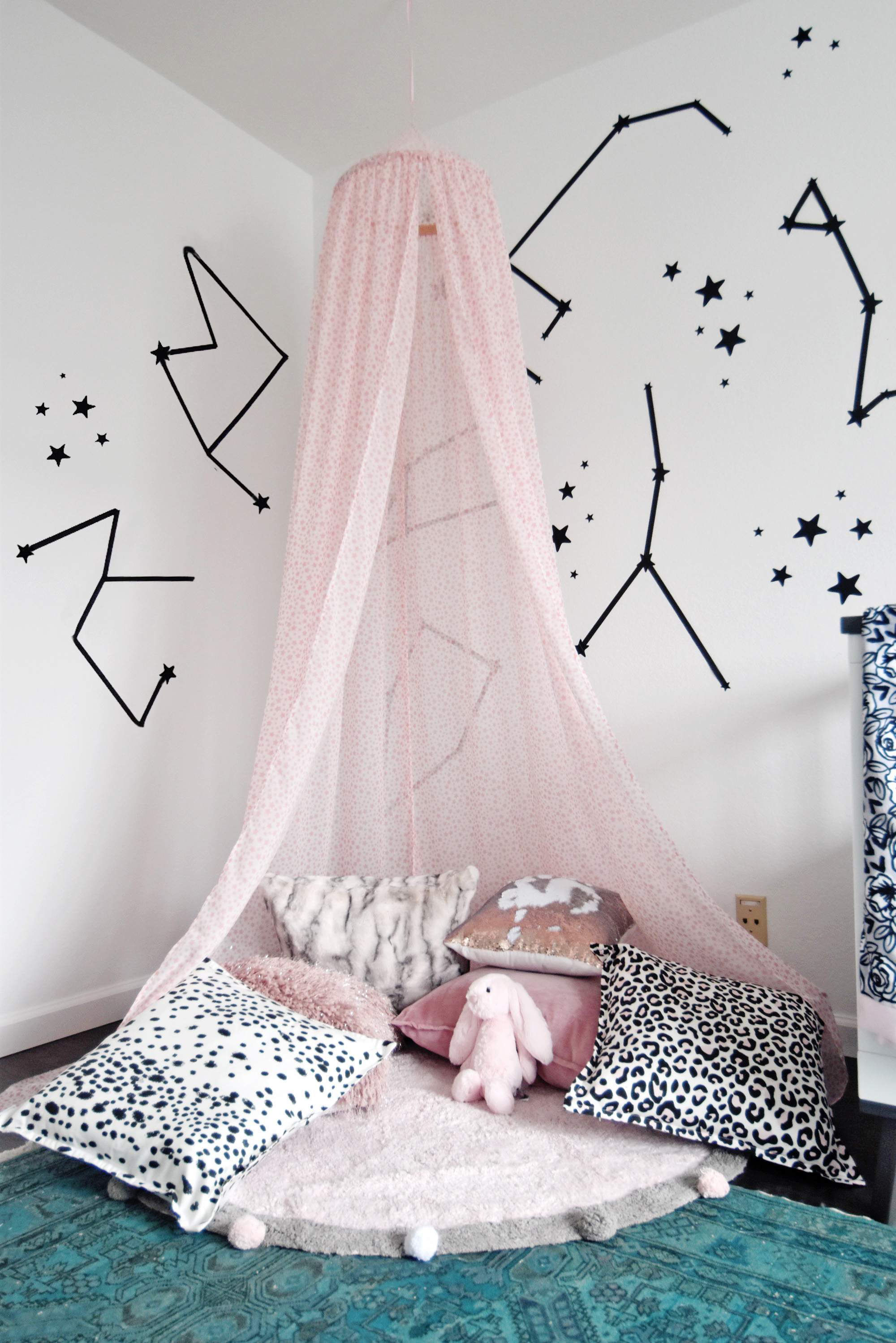 Sleep Under the Stars with a DIY Canopy | Spoonflower Blog 