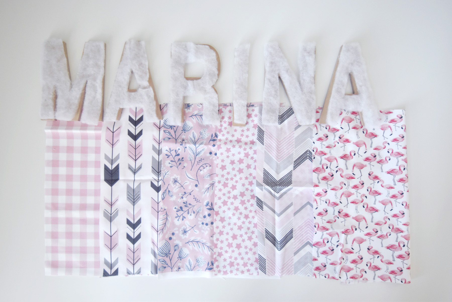 DIY Personalized Name Garland | Spoonflower Blog 