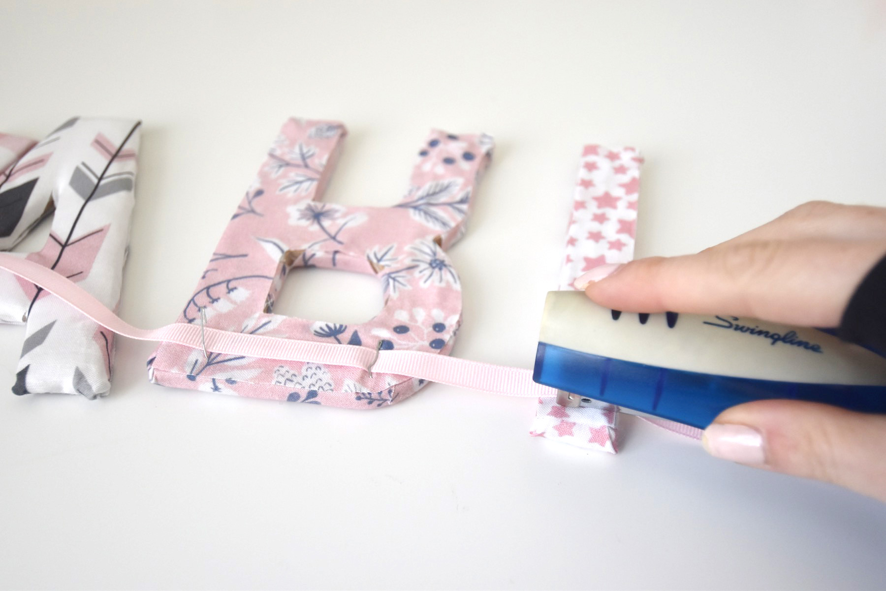 DIY Personalized Name Garland | Spoonflower Blog 