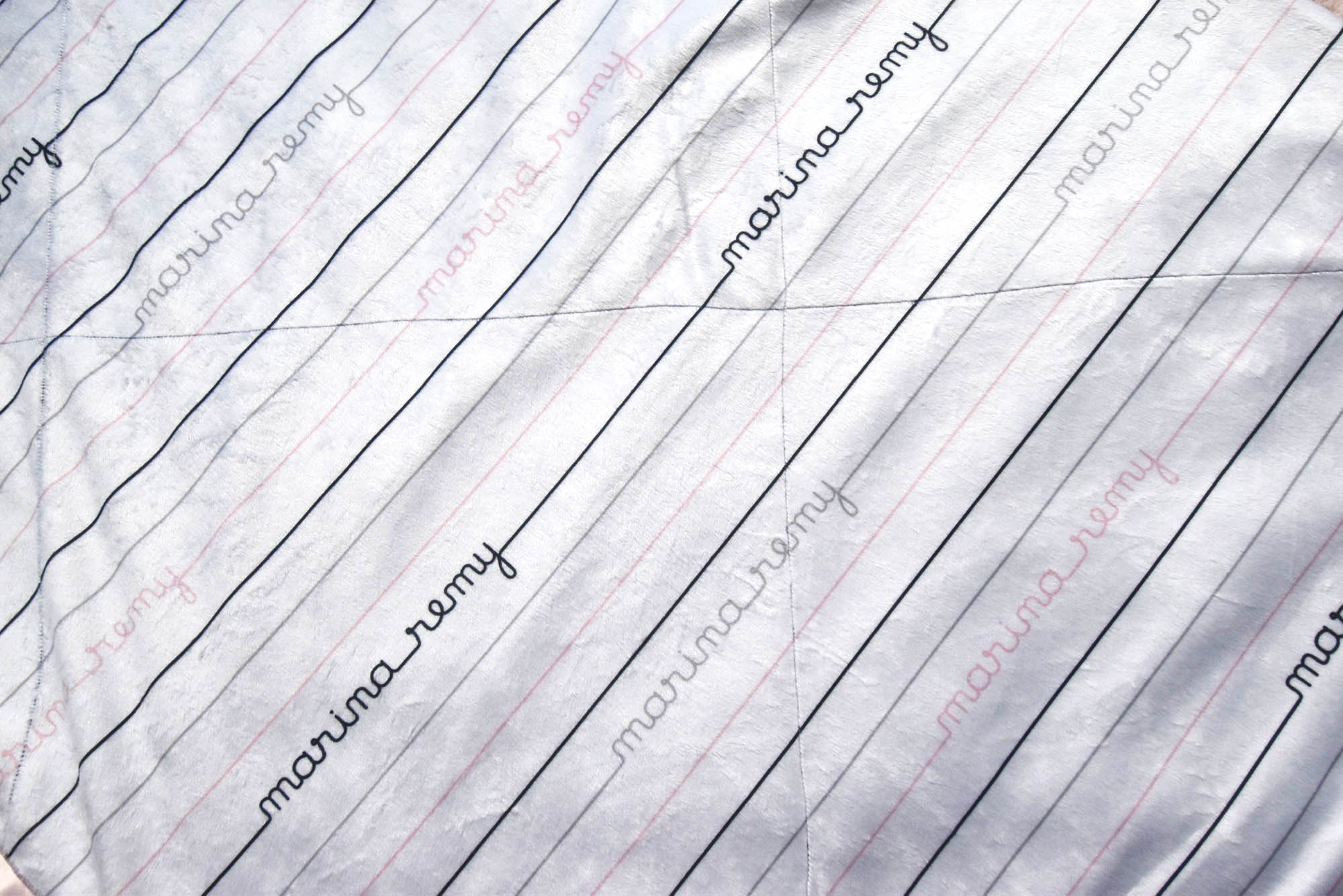 How To Personalize Baby's First Blanket with Spoonflower Blog