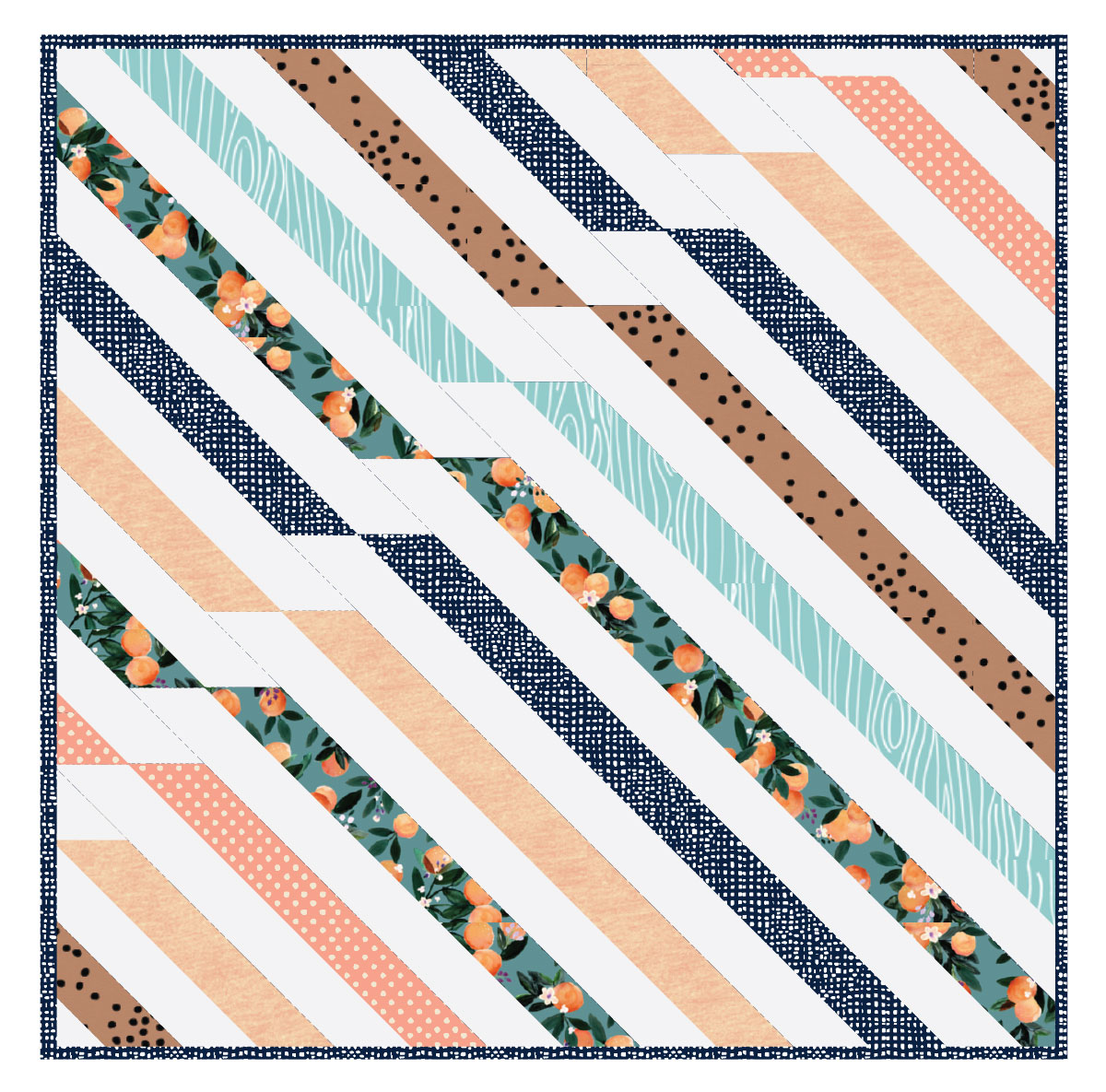 Twisted Ribbons: A Suzy Quilts for Spoonflower Free Quilting Pattern Exclusive | Spoonflower Blog 