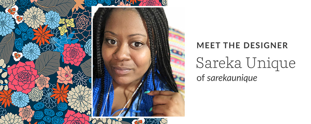 Meet the Designer: Sareka Unique of sarekaunique | Spoonflower Blog