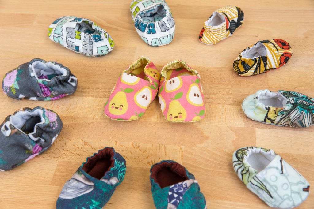 Make a Pair of Baby Shoes with This Free Pattern | Spoonflower Blog 