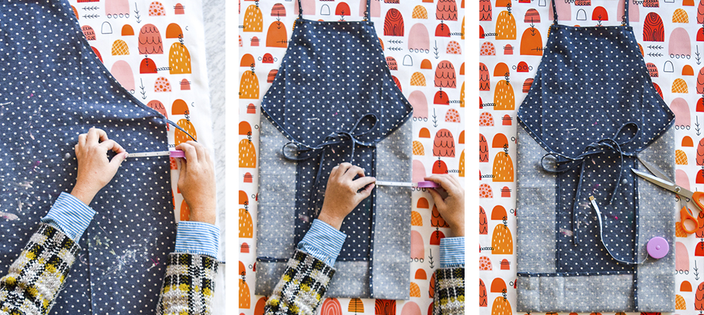 How to Make a Kid-Sized Apron with PMQ for Two | Spoonflower Blog 