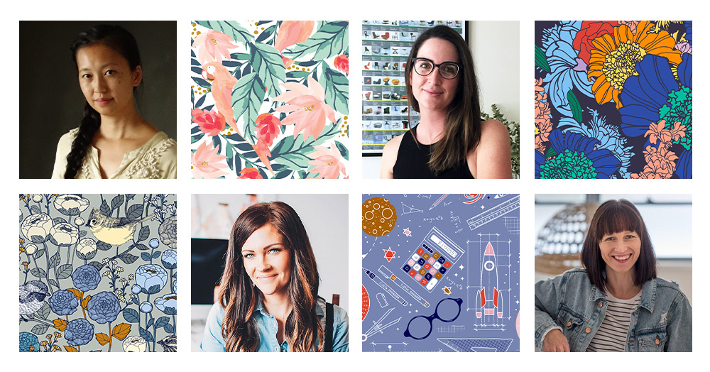 Spoonflower Spotlight: 4 Designers to Keep an Eye on This Month