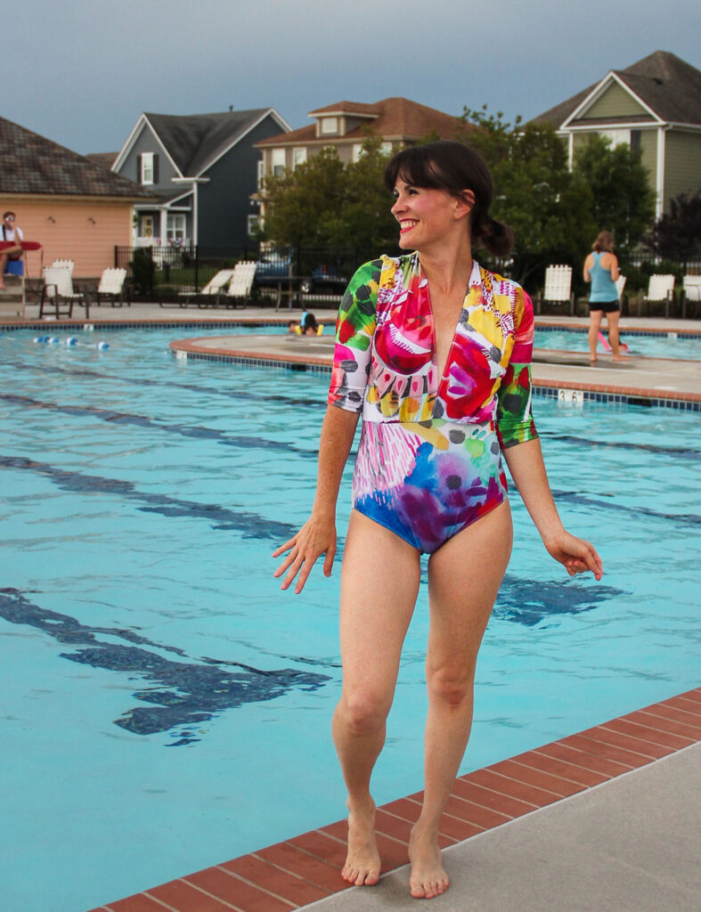 5 Indie Swimsuit Patterns to Sew This Summer | Spoonflower Blog 
