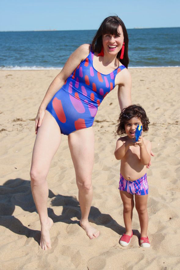 5 Indie Swimsuit Patterns to Sew This Summer | Spoonflower Blog 