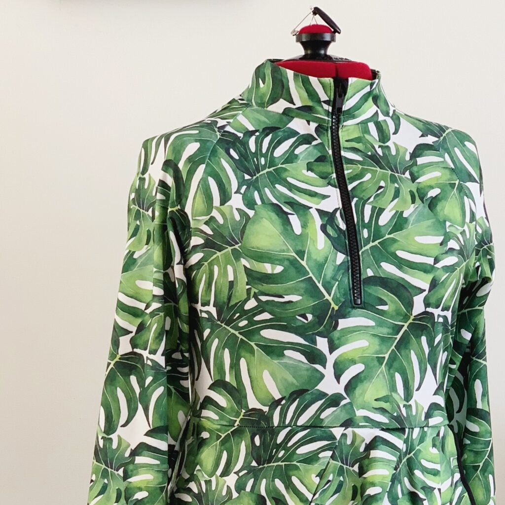 Sewing a modest swimsuit with The Little Pomegranate | Spoonflower Blog 