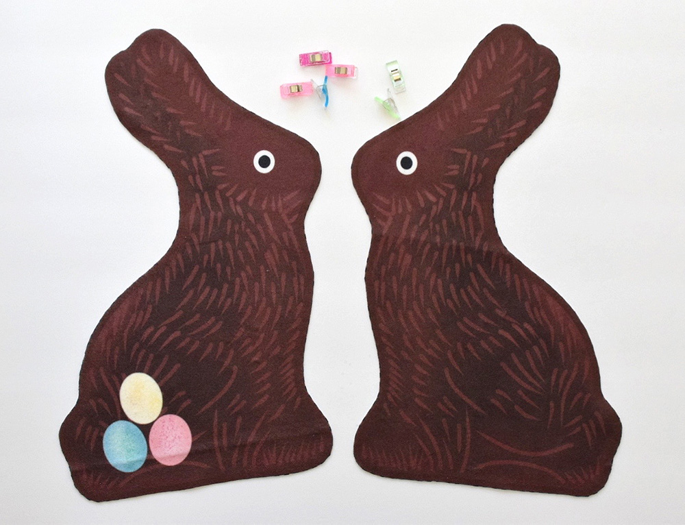 Make This DIY Easter Chocolate Bunny Plushie for Under $20 | Spoonflower Blog 