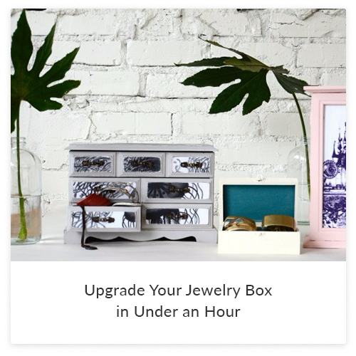 Upgrade a jewelry box in under an hour | Spoonflower Blog 