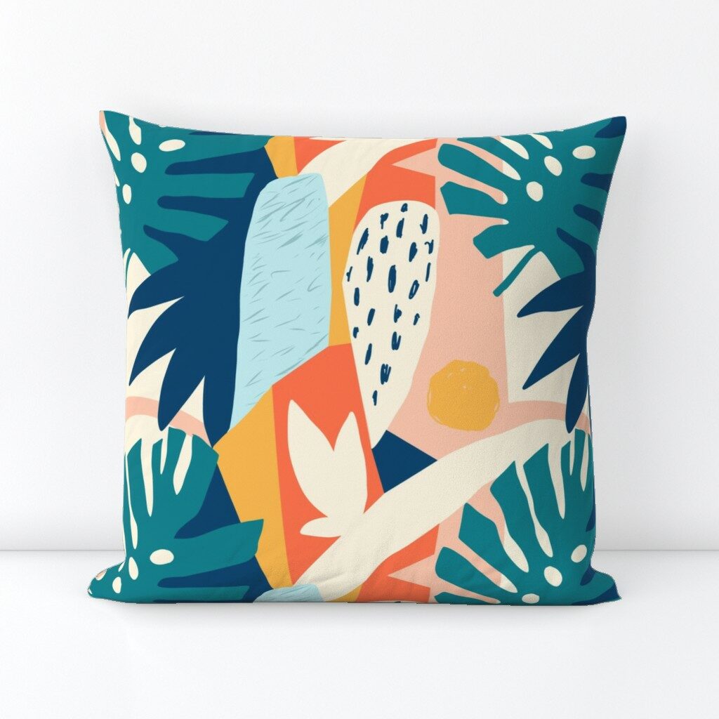Refresh Your Space with These 5 Tips for Styling Throw Pillows | Spoonflower Blog
