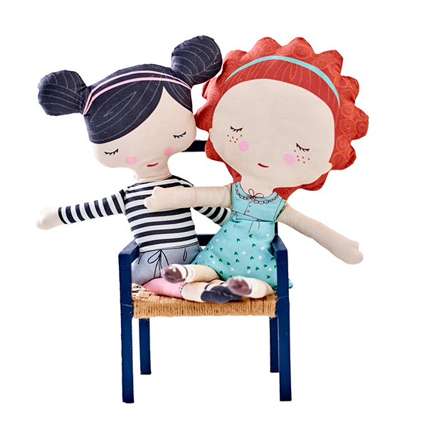 Cut-and-sew dolls | Spoonflower Blog 
