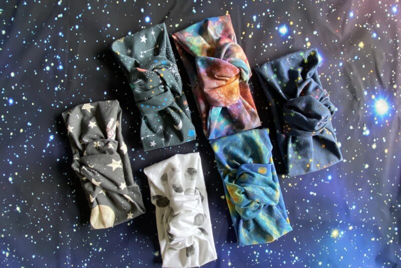 Space themed headbands from Terrance Williams Designs