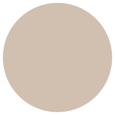 A dot of the color greige