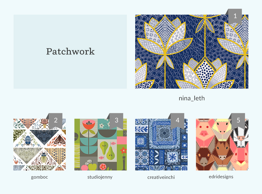 See Where You Ranked in the Patchwork Design Challenge