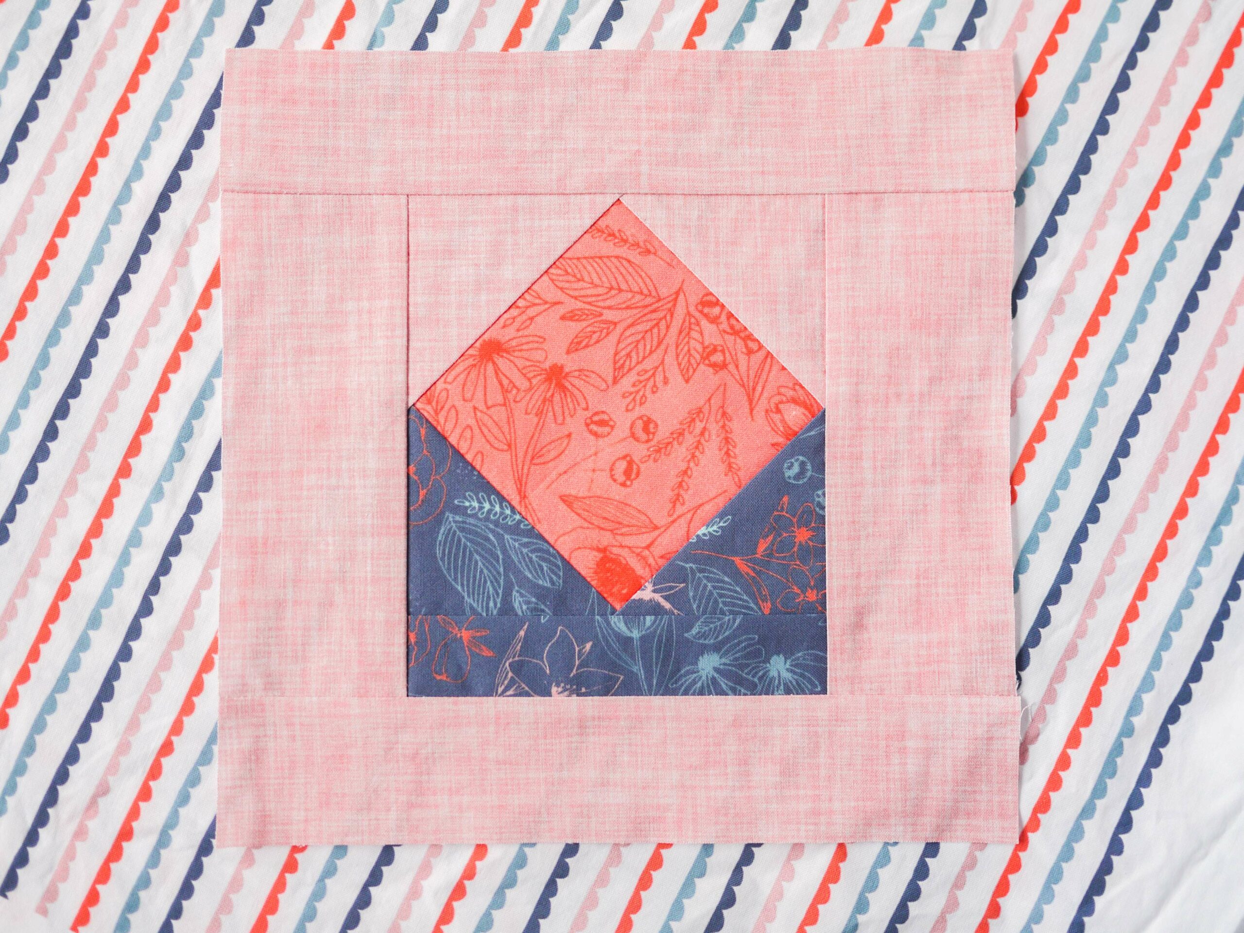 Dein fertiges Umschlag Design für die Spoonflower Quilt Quadrat Party