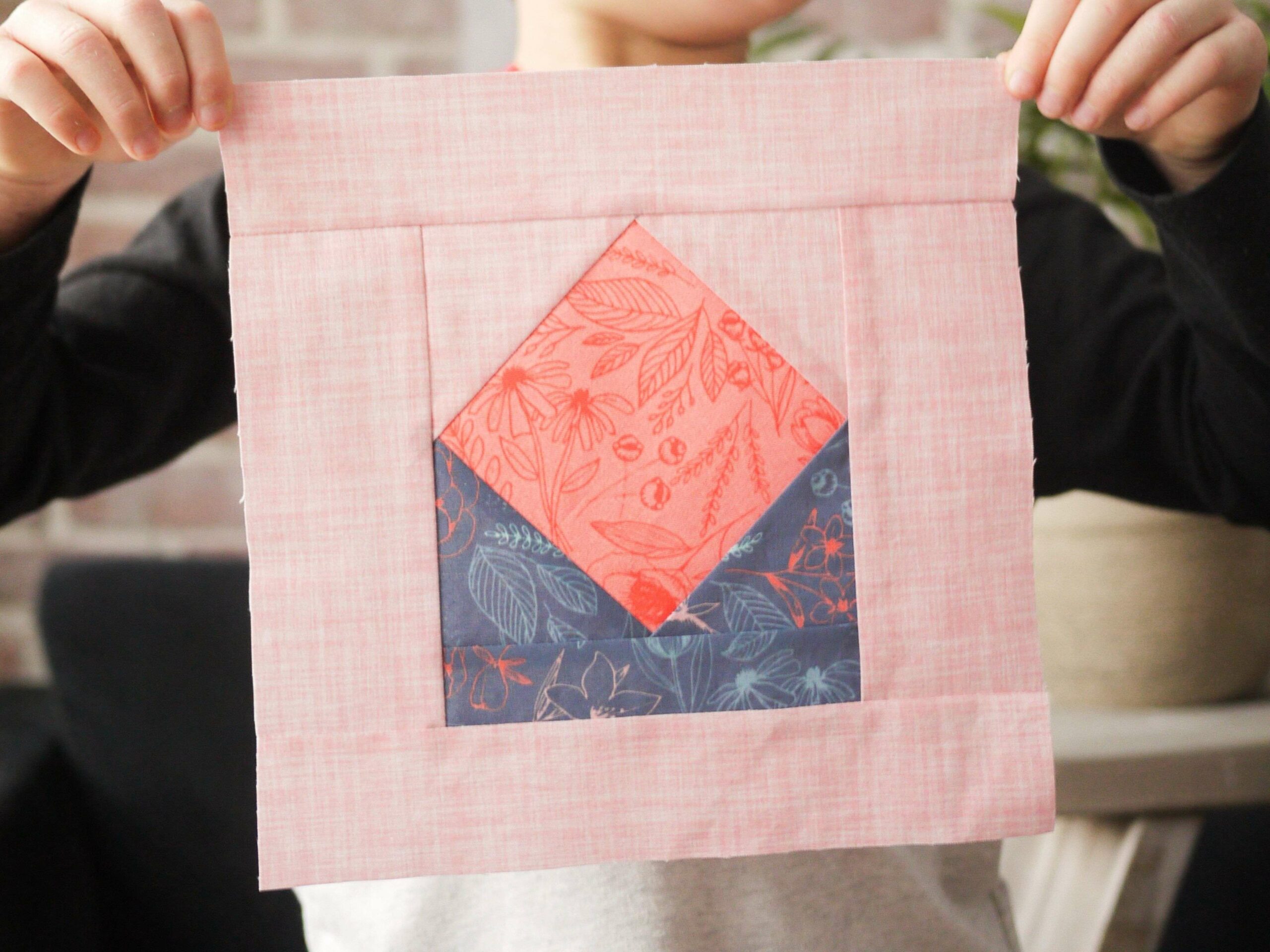 Express Post (Quilt) Block Party Week 4: How to Make an Open Envelope Block