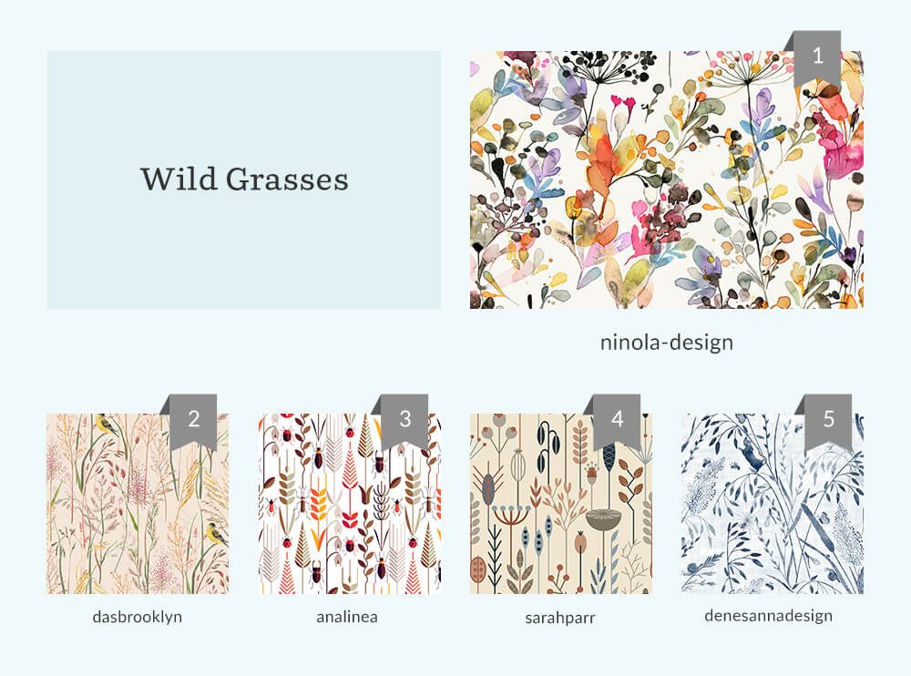See Where You Ranked in the Wild Grasses Design Challenge