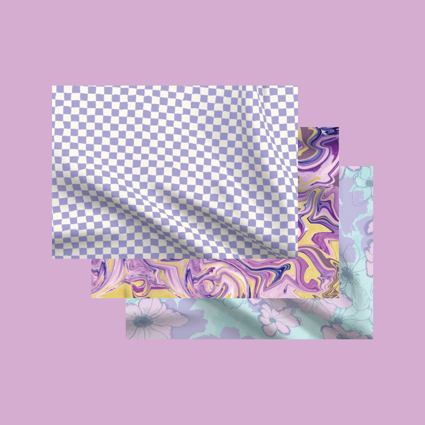Lilac purple design collection