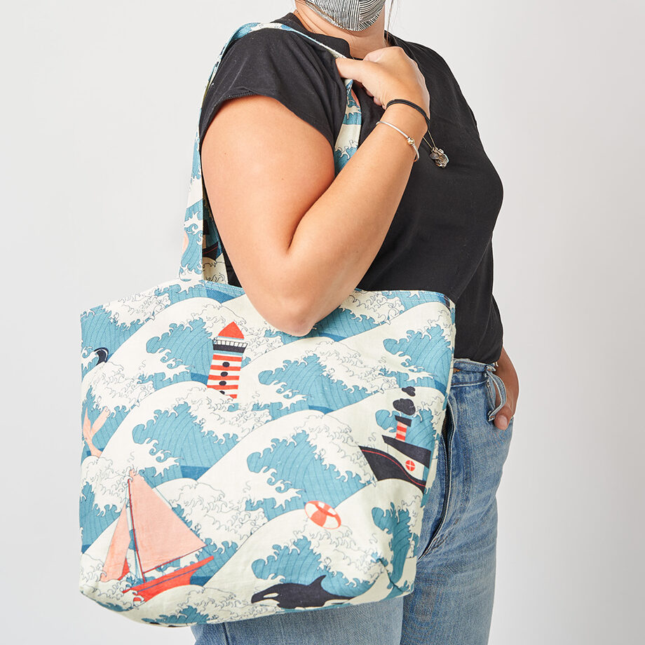 25 Ways to Customize The Everyday Tote Bag Featuring Belgian Linen™ | Spoonflower Blog